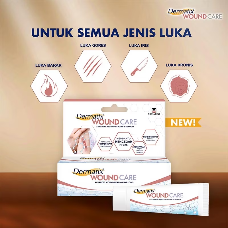 Dermatix - Wound Care, Advanced Wound Healing Hydrogel 20g.