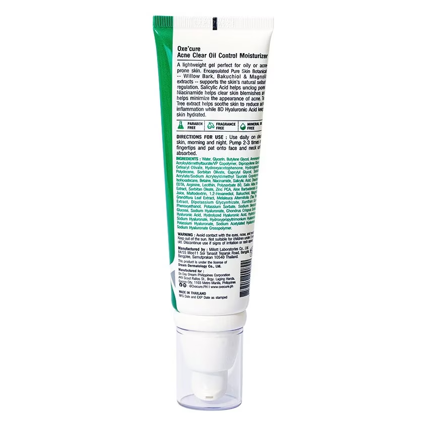 Oxe Cure - Acne Clear Oil Control Moisturizer 75ml.