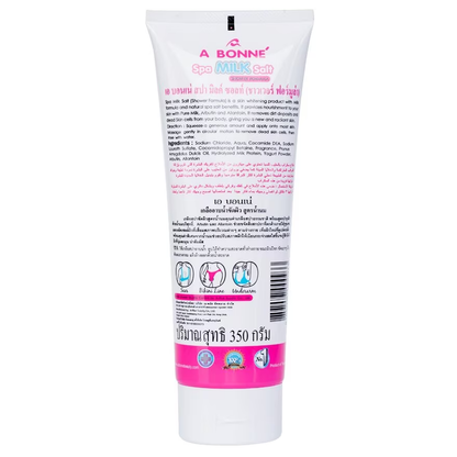 A Bonne' - Spa Salt Bath Scrub Milk Formula 350g.