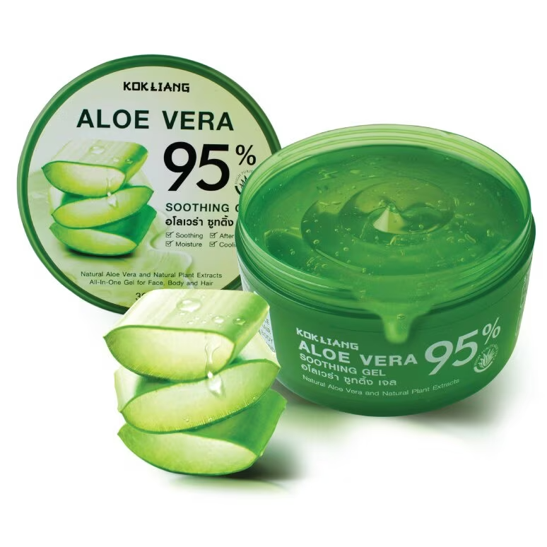 Kok Liang -Aloe Vera Soothing Gel 95% 300ml.