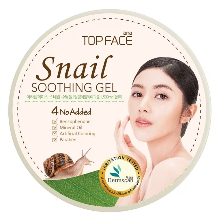 Arra TopFace - Snail Soothing Gel 300g.