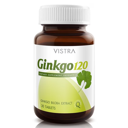 Vistra - Ginkgo Leaf Extract 120 mg (30 capsules)