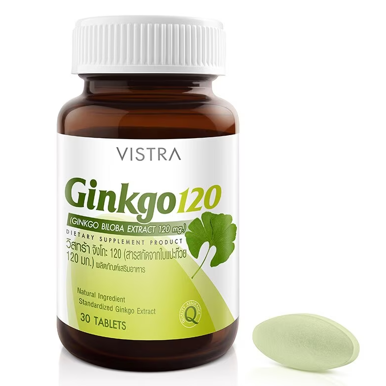 Vistra - Ginkgo Leaf Extract 120 mg (30 capsules)