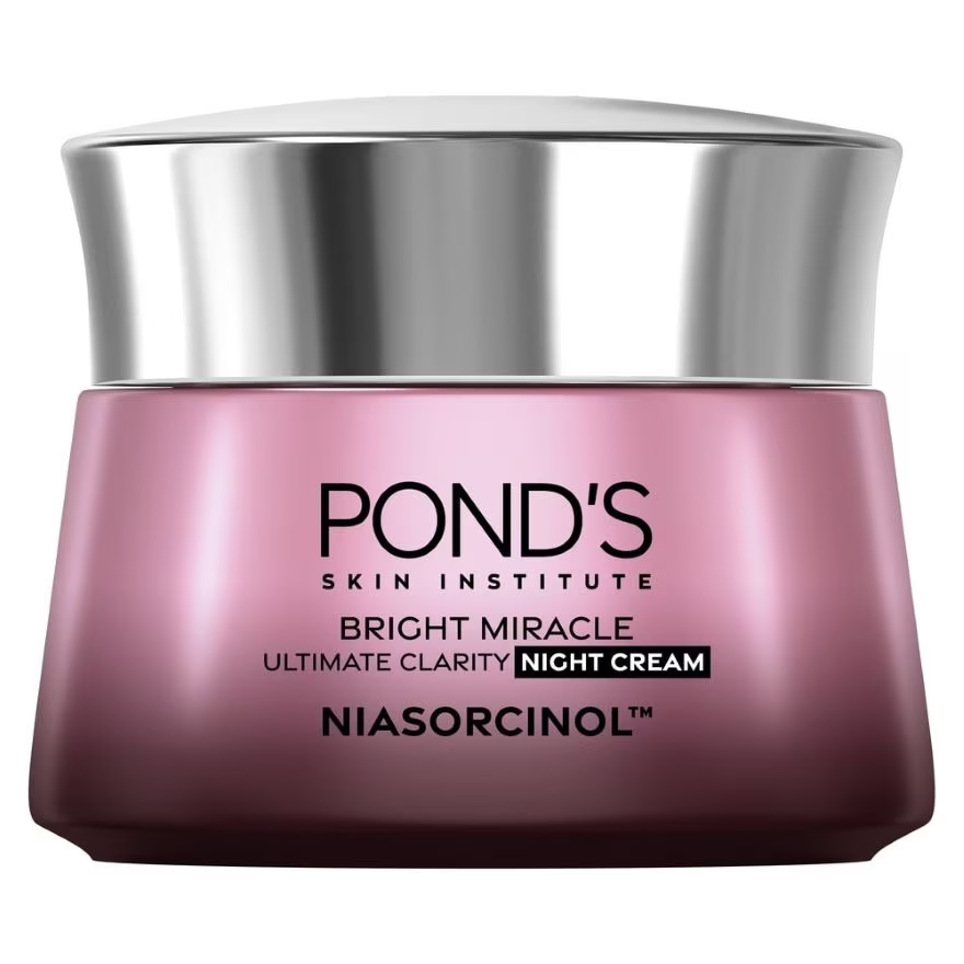 Pond's - Bright Miracle Ultimate Clarity Night Cream SPF15 PA++ Niasorcinol 45g.