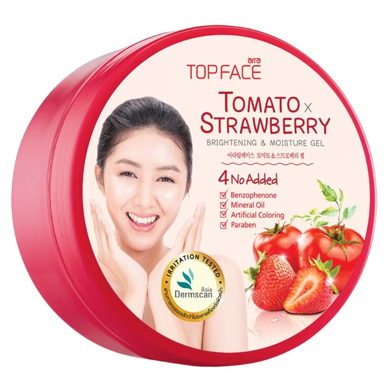 Arra TopFace - Tomato Strawberry Brightening & Moisture Gel 300g.