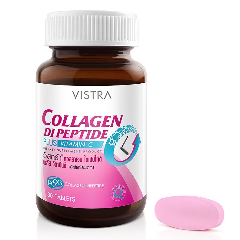 Vistra - Collagen Dipeptide Plus Vitamin C (30 tablets)