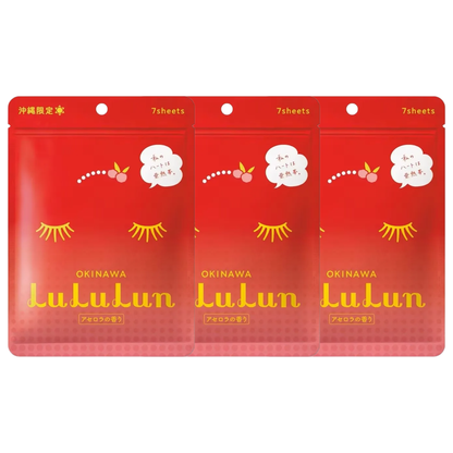 Lululun - Okinawa Face Mask (Pack of 3 x 7 sheets) - Made in Japan