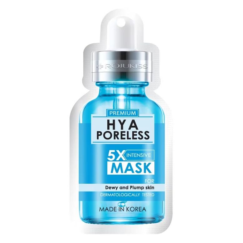 Rojukiss - Premium Hyaluronic Poreless 5X Intensive Mask (Pack of 6)