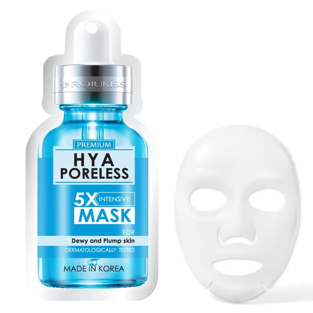 Rojukiss - Premium Hyaluronic Poreless 5X Intensive Mask (Pack of 6)