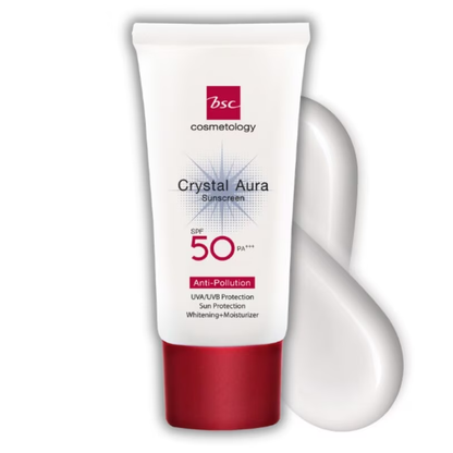 BSC Cosmetology - Crystal Aura Sunscreen Anti-Pollution SPF50/PA+++ 25g.