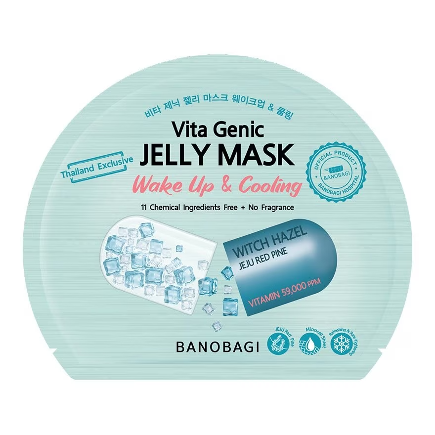 Banobagi - Vita Genic Jelly Mask Wake Up&Cooling 30ml. (Pack of 3)