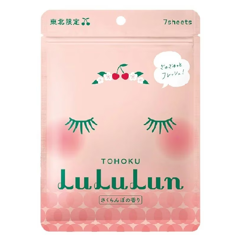 Lululun - Tohoku Face Mask (Pack of 3 x 7 sheets) - Made in Japan