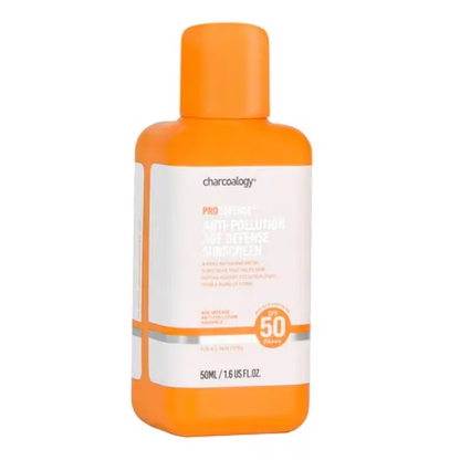 Charcoalogy - Prodefense Age Defense Daily Antioxidant Detox Sunscreen SPF50 PA+++ 50ml.