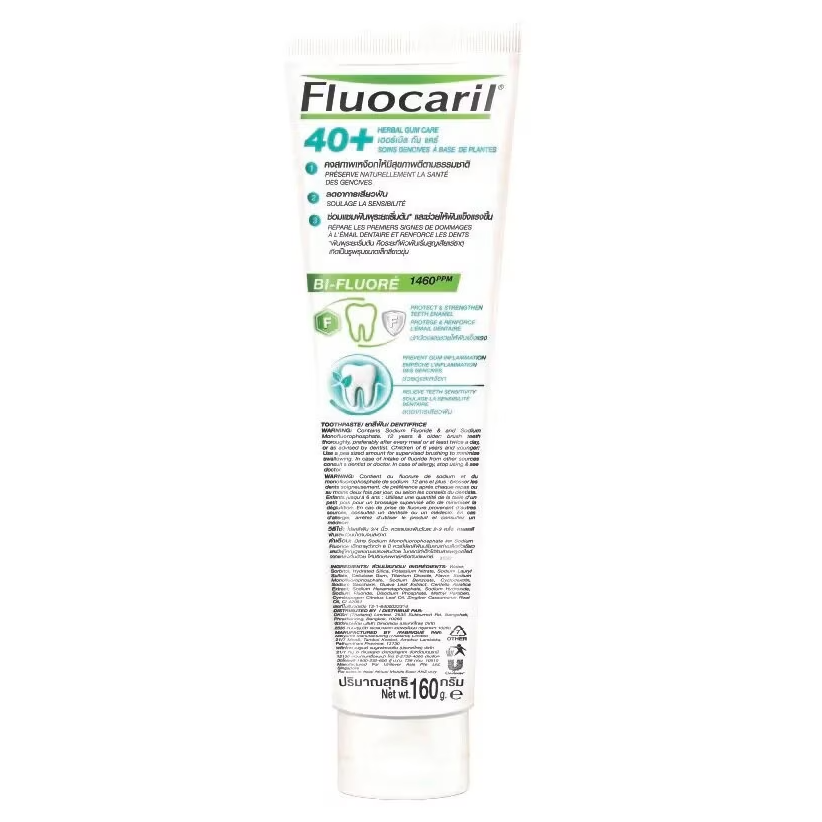 Fluocaril - 40+ Toothpaste Ageless Whitening 160g.
