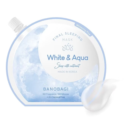 Banobagi - Final Sleeping Mask White & Aqua 23ml. (Pack of 3)