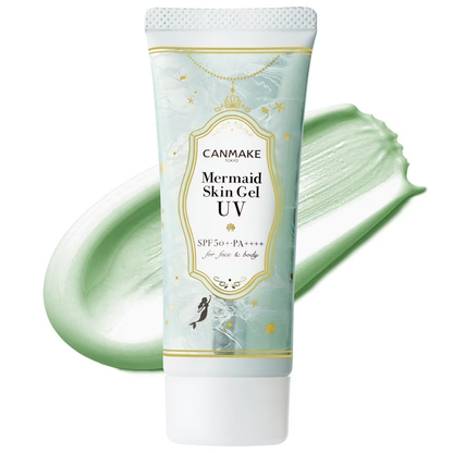 Canmake - Mermaid Skin Gel UV SPF50+ PA++++, C01 - CICA Mint 40g.