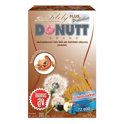 Donutt - Total Fiber Plus Probiotics - Tamarind Flavor (10 sachets)