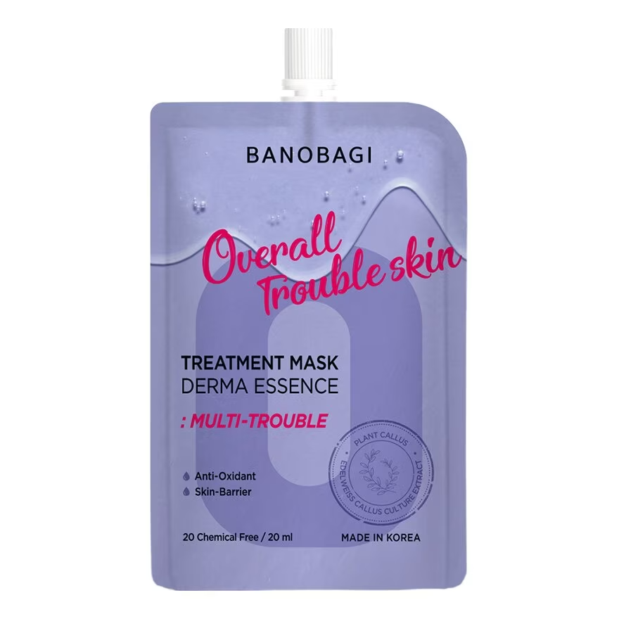 Banobagi - Treatment Mask Derma Essence Overall Trouble Skin 20ml. (Pack of 3)