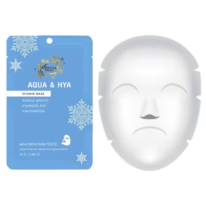 Freyja Peau - Aqua & Hya Vitamin Mask 25g. (Pack of 3)