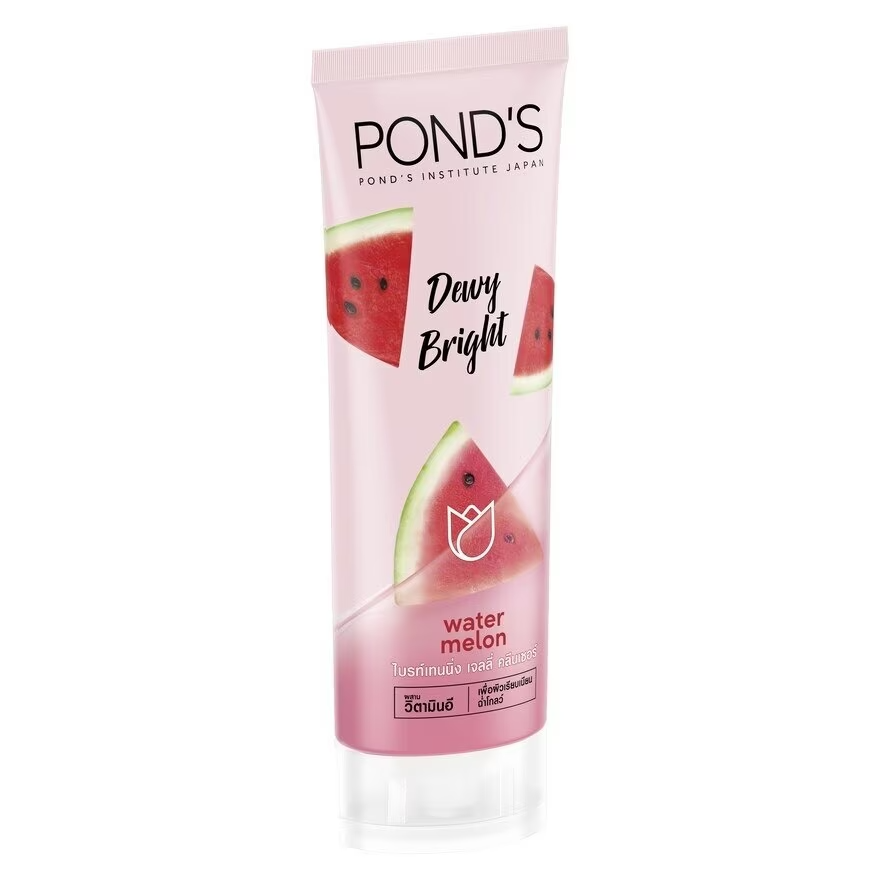 Pond's - Dewy Bright Watermelon Jelly Cleanser Face Wash 100g.