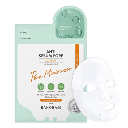 Banobagi - Dx Mask Anti Sebum Pore, Pore Minimizer 25ml. (Pack of 3)