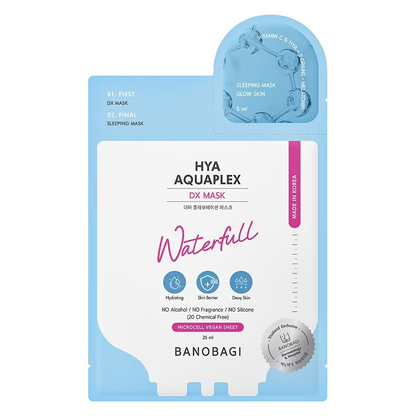 Banobagi - Dx Mask Hya Aquaplex, Waterfull 25ml. (Pack of 3)