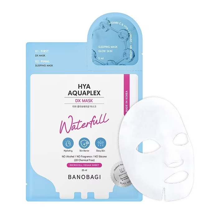 Banobagi - Dx Mask Hya Aquaplex, Waterfull 25ml. (Pack of 3)