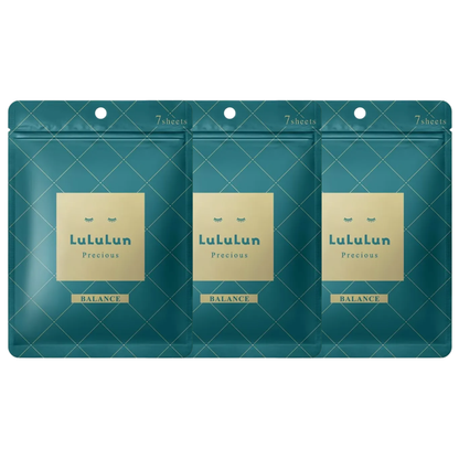 Lululun - Precious Balance Face Mask (Pack of 3 x 7 sheets) - Made in Japan