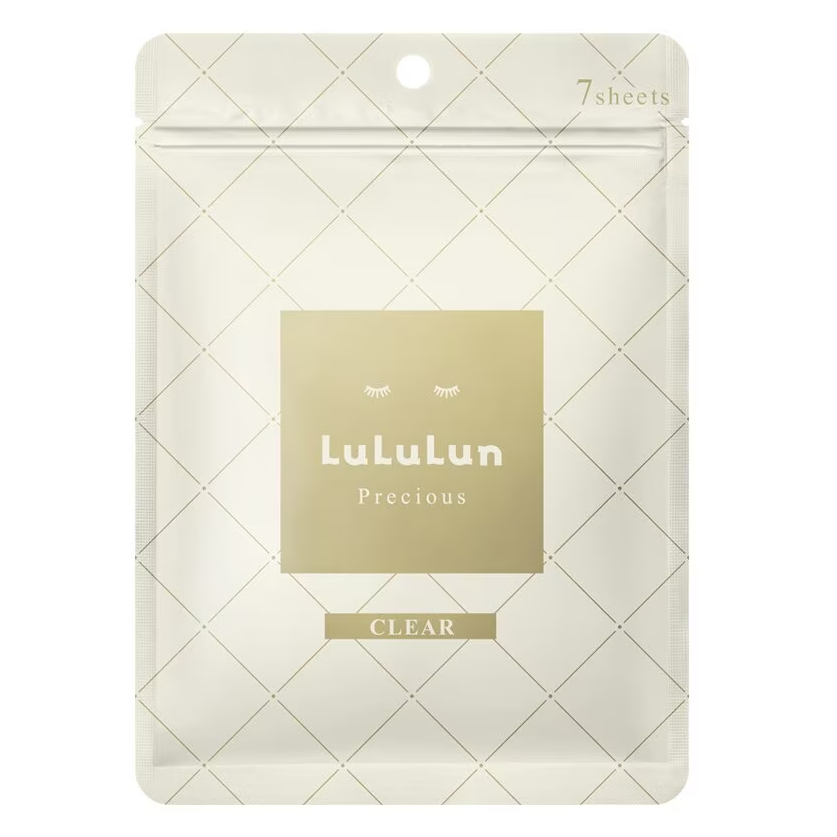 Lululun - Precious Clear Face Mask (Pack of 3 x 7 sheets) - Made in Japan