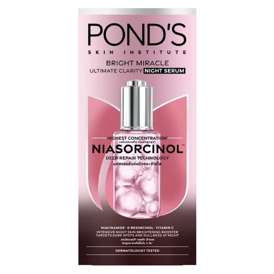 Pond's - Bright Miracle Ultimate Clarity Night Serum Niasorcinol 30g.