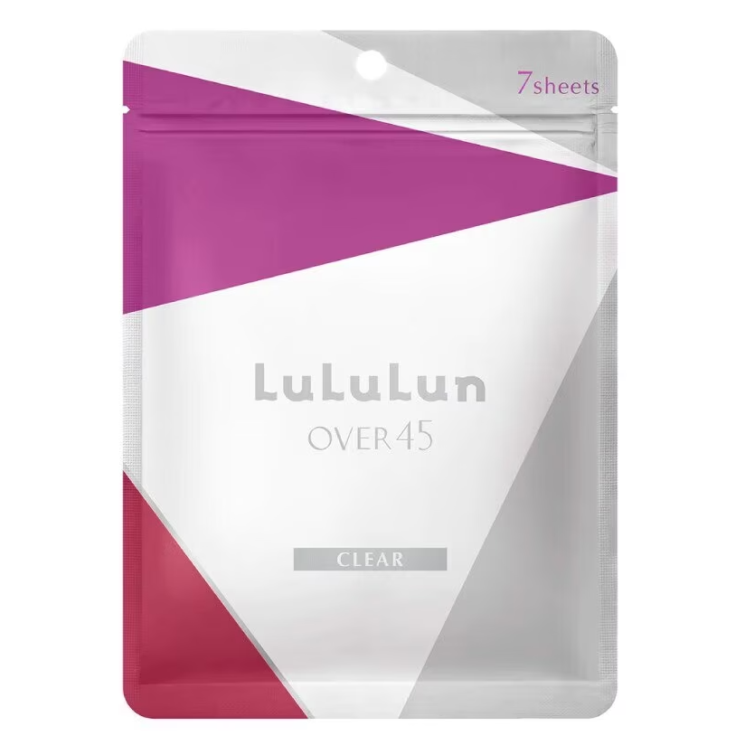 Lululun - Over 45 Clear Face Mask (Pack of 3 x 7 sheets) - Made in Japan