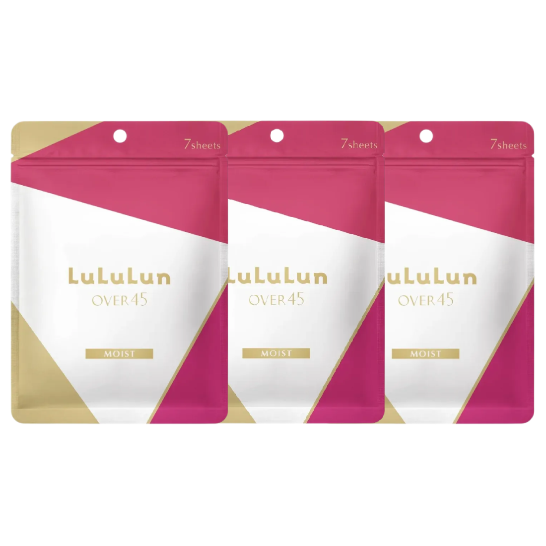 Lululun - Over 45 Moisturizing Face Mask (Pack of 3 x 7 sheets) - Made in Japan