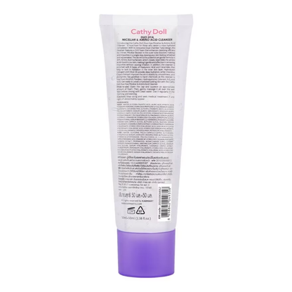 Cathy Doll - Duo Hya Micellar & Amino Acid Cleanser 50ml.