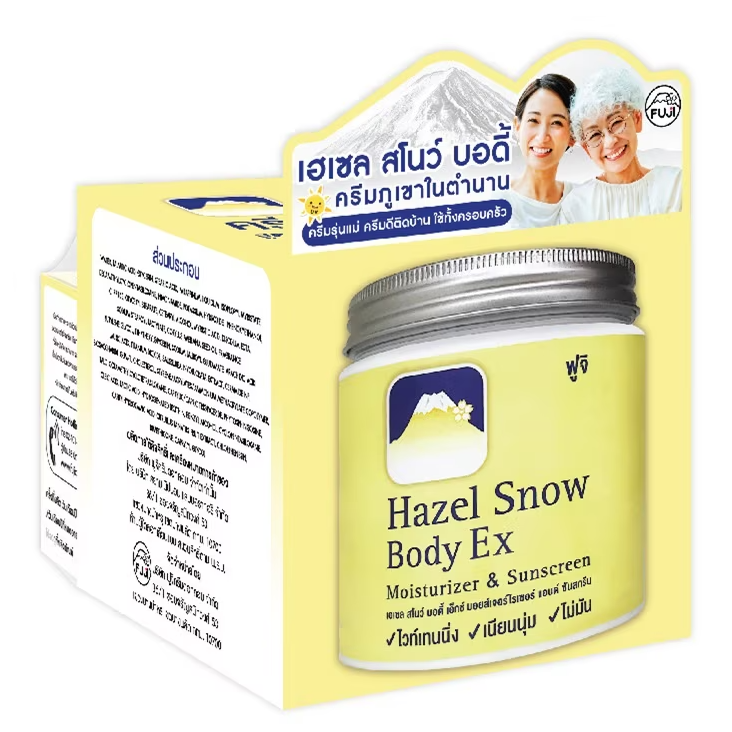 Fuji Cream - Hazel Snow Body Moisturizer & Sunscreen 450g.