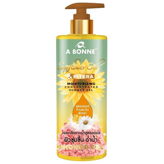 A Bonne' - Sunflower Oil & Pitera Moisturizing Concentrated Shower Gel 450ml.