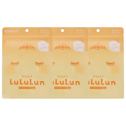 Lululun - Osaka Face Mask (Pack of 3 x 7 sheets) - Made in Japan