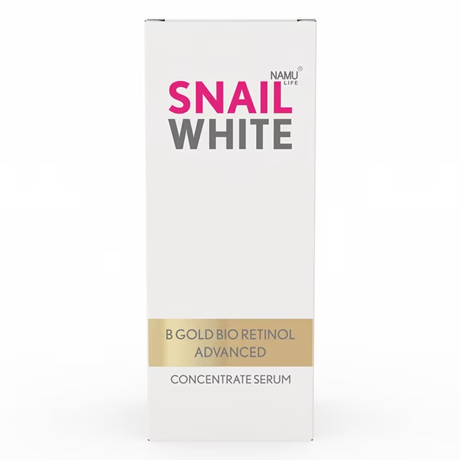 Namu Life Snailwhite - Snail White B Gold Bio Retinol, Advanced Concentrate Serum 30ml.