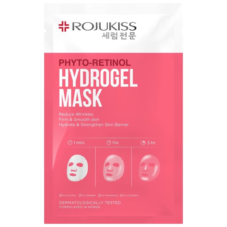 Rojukiss - Phyto-Retinol Hydrogel Mask (Pack of 3)