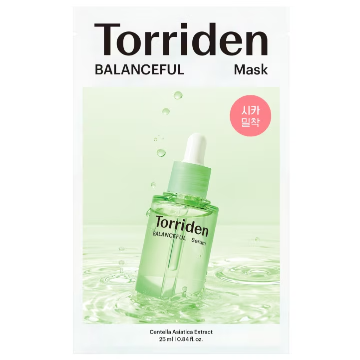 Torriden - Balanceful Cica Mask Sheet 25ml. (Pack of 6)