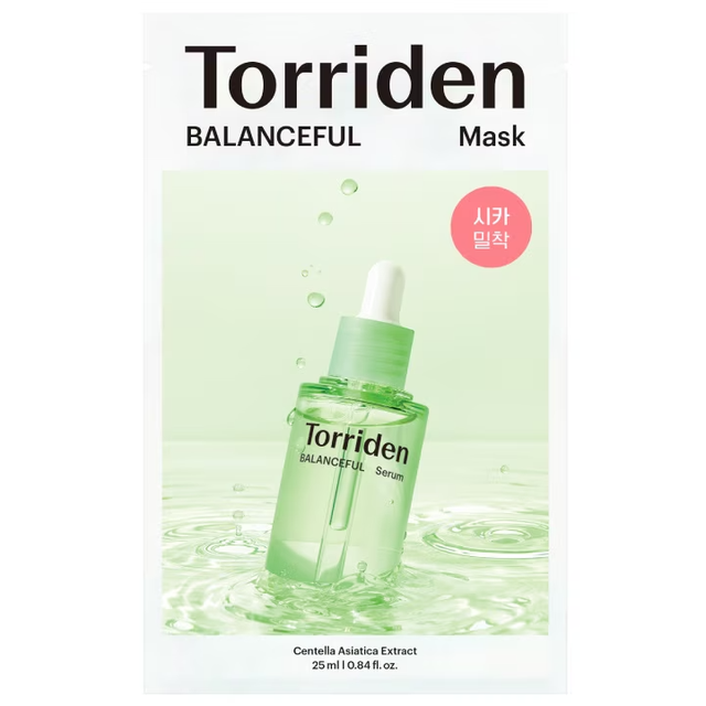 Torriden - Balanceful Cica Mask Sheet 25ml. (Pack of 6)