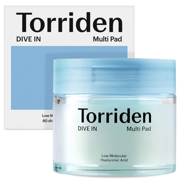 Torriden - Dive In Low Molecular Hyaluronic Acid Multi Pad 160ml. (80 Pads)