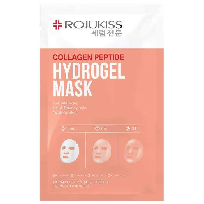 Rojukiss - Collagen Peptide Hydrogel Mask (Pack of 3)