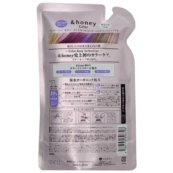 &HONEY - Color Control Repair Treatment Refill 350g.