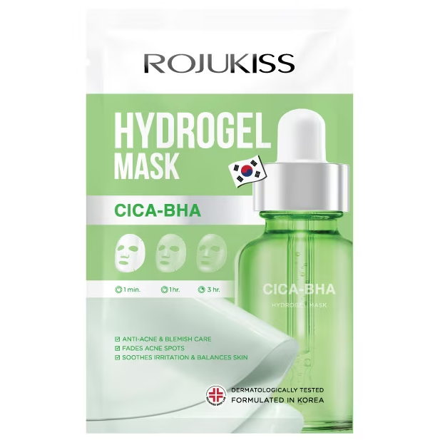 Rojukiss - Hydrogel Mask Cica-BHA (Pack of 3)
