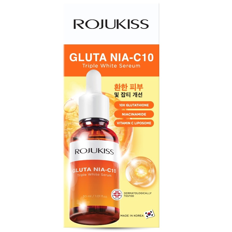 Rojukiss - Gluta Nia-C10 Triple White Serum 30ml.
