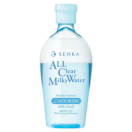 Senka - All Clear Milky Water Micellar Formula Nourish Milky Fresh 230ml.