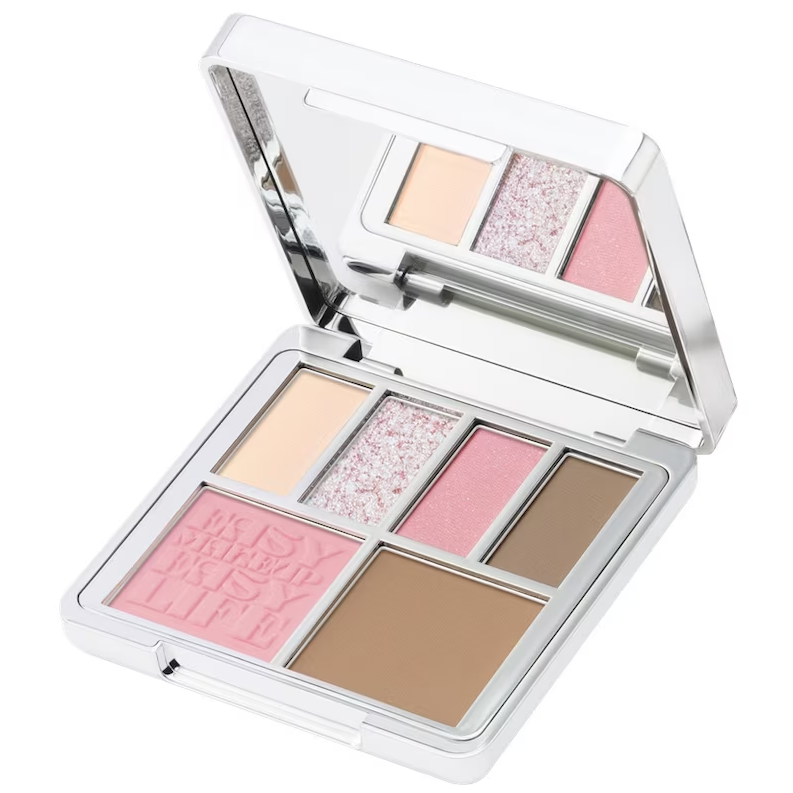 Lemonade - Aesthetic - Multi-Task Face Palette Bảng Phấn Mít Đa Năng Aesthetic Multi-task Palette - Cool Rose 10.8g.