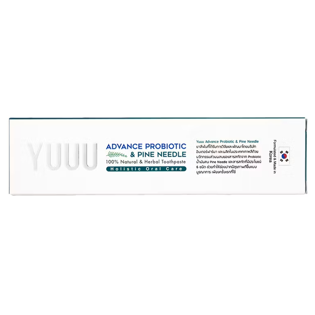 Interpharma - YUUU Toothpaste, Probiotic Formula 120g.