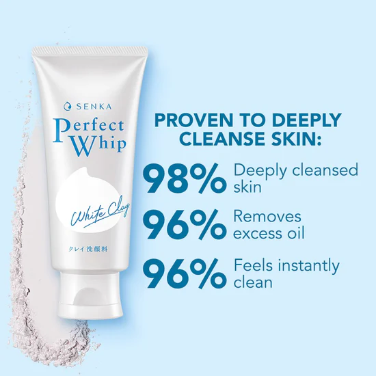 Senka - Perfect Whip White Clay 120 g. - Made in Japan