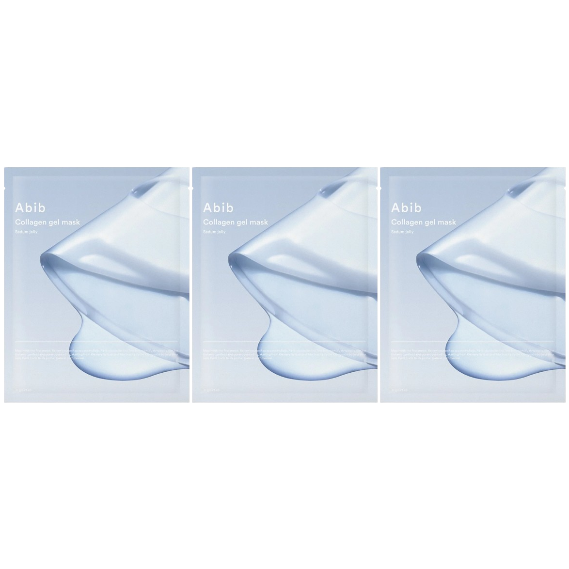 Abib - Collagen Gel Mask Sedum Jelly 27ml. (Pack of 3)